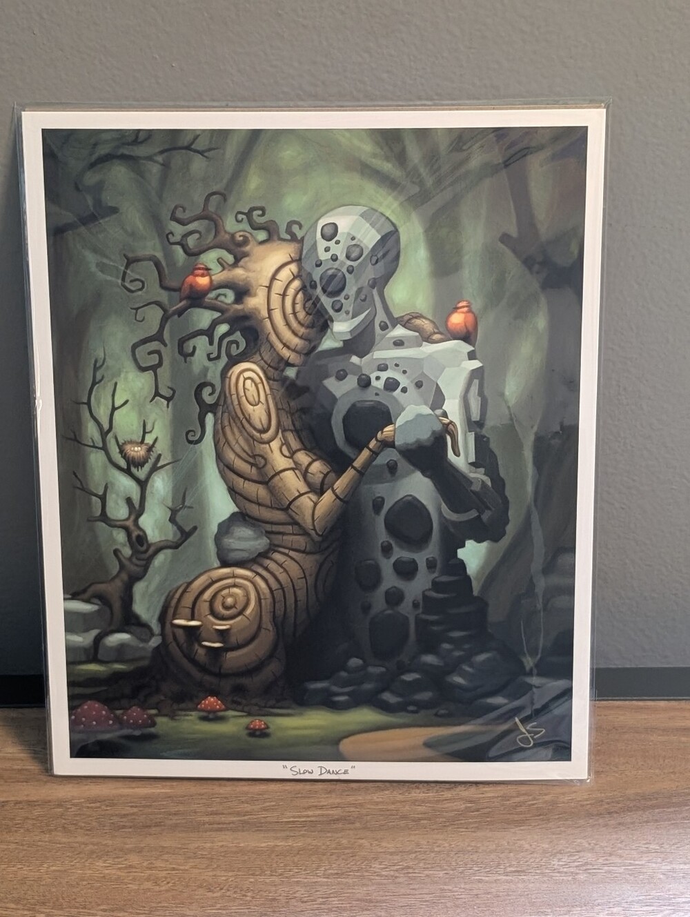 JR Slattum Slow Dance Art Print 8x10 New Fantasy Pop Surrealism Lowbrow Decor